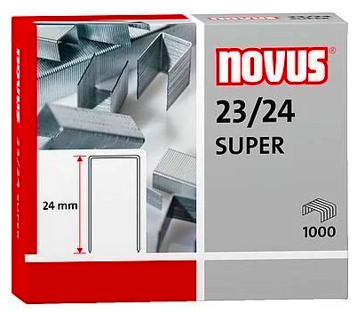 Скоби для степлера NOVUS № 23/24 SUPER ( 042-0644 )